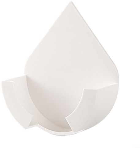 Stabile und Kaffeefilter-Wandhalterung, einfache Wandbefestigung, geeignet für verschiedene Wände (weiß)