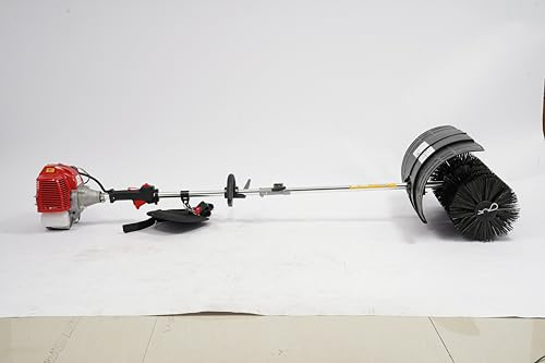 Barredora de gasolina, 2 tiempos, quitanieves de 52 cc, escoba manual, gasolina, quitanieves con motor de 52 cm
