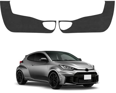 KUNGKIC Adesivo protettivo per portiera dell'auto, per Toyota GR Yaris 2020-2026, adesivo protettivo per interni, bordo laterale autoadesivo