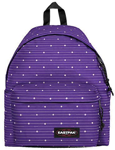 Eastpak PADDED PAK'R Zaino Casual, 40 cm, 24 liters, Viola (Little Stripe)