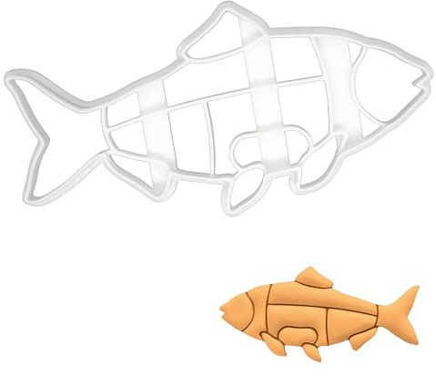 Fleischteile Fisch Ausstechform, 1 Teil, Bakerlogy