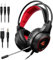 LYCANDER Casque de Jeu avec Microphone et Lumière LED, Entrée 3.5 mm (pour PC, PS4, Xbox One, Nintendo Switch et plus)