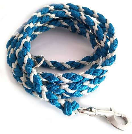 Paracord Leine, Hundeleine, verstellbare Führleine, verschiedene Längen und Karabiner wählbar