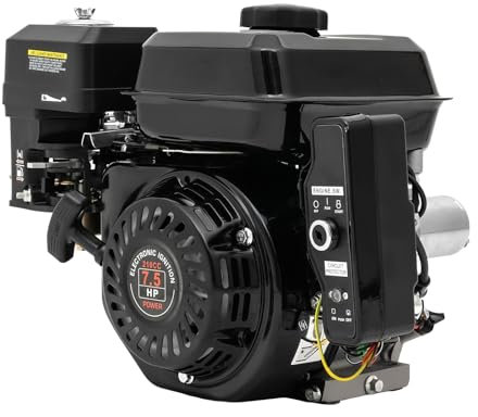 212CC 7.5PS 4Takt Elektrostart Benzinmotor Kartmotor Ottomotor Benzin Motor OHV 1Gal Standmotor Kartmotor Antriebsmotor