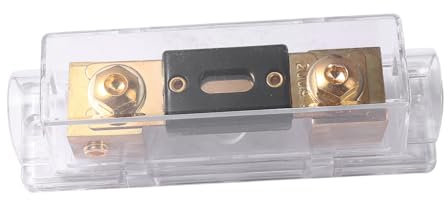 FELTECHELECTR 200a Sicherungshalter Für Auto Audio Inline Mini Sicherung Mit Gehäuse Geeignet Für Trailer Bus Yacht Und Rv Sicherung Von Stromkreisen