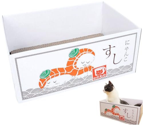 Zghhc Kratzbrett Für Katzen, 1 Stück, Katzenhaus Aus Pappe Kratzpads, Katzenbox, Katzenbett Für Den Innenbereich, Versteck Für Katzen, Kaninchen, Hasen, Kleine Tiere