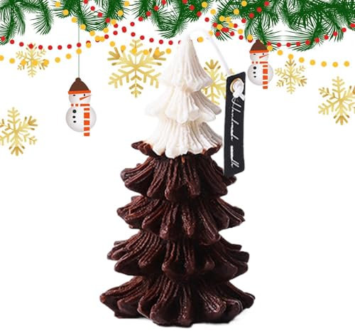 Generisch Weihnachtsbaumkerzen, weihnachtliche Duftkerze, weihnachtliche Aromatherapiekerze, weihnachtliche Entspannungskerzen, weihnachtliches Duftkerzen-Geschenkset, Weihnachtskerzendekoration