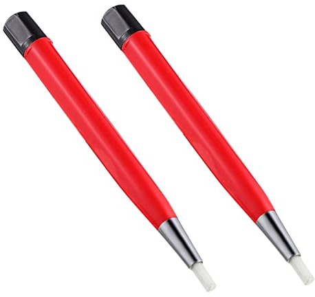 Angoily Fiberglass Pen Watch Cleaning Brush 2pcs Set for Scratches Removal Ideal for Electronics Jewelry and Metal Cleaning