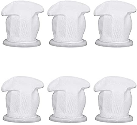 Asyduey Lot de 6 Filtres de Rechange Compatibles avec L'Aspirateur à Main sans Kobold VC100