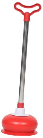 WRITWAA Sturalavandino Portatile con Manico per Disostruzione Rapida del WC Strumento di Pulizia in Plastica Robusta per Uso Domestico e Bagno Pubblico