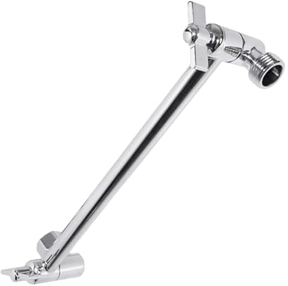 Soportes de ducha extensores de rociadores superiores, barra de extensión de acero inoxidable, extensor de brazo de ducha para accesorio de baño, brazo de extensión ajustable