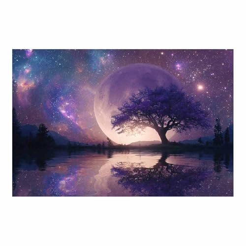 HOQIU quadro albero della vita Pittura a olio sull'albero d'oro decorazione da parete, stampe da parete, per camera da letto, soggiorno, bagno.(giallo)-60x80cm Non incorniciato