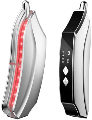Herramienta raspadora muscular, cuchillo eléctrico para masaje de tejido profundo, 4 modos, 3 calentamiento, 3 vibraciones, gua sha eléctrico, herramienta de liberación miofascial para todo el cuerpo