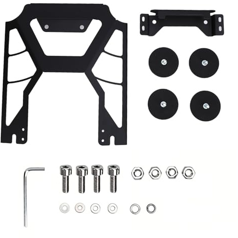 Garosa Kit di Montaggio Magnetico, Supporto per Parabola Satellitare Regolabile in Acciaio Legato con Magneti Potenti da 250 Kg per Tetto Auto e Barca, connettività Internet Stabile