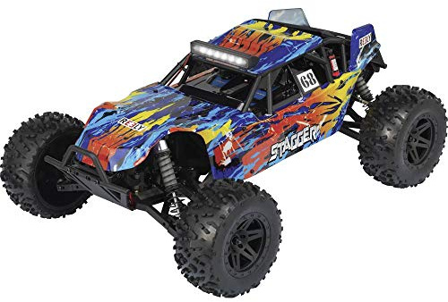 Reely Stagger Brushed 1:10 RC Modellauto Elektro Buggy Allradantrieb (4WD) 100% RTR 2,4 GHz inkl. Akku, Ladegerät und S