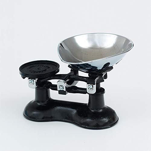 VICTOR Traditional CAST Iron Scales Black with Chromed Brass Scoop