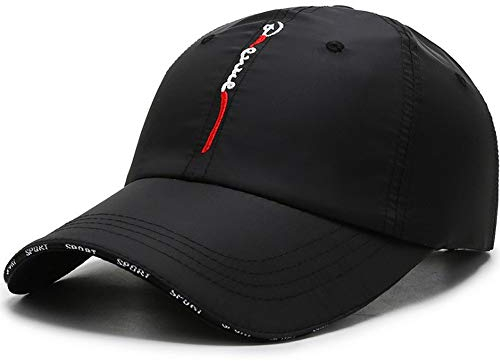 CLAPE Schnelltrocknend Baseball Mütze Basecap Atmungsaktiv Outdoor Kappen für Herren Wasserdicht Sport Kappe Run Cap Unstructured Ultra-Thin Super-Light Cappy
