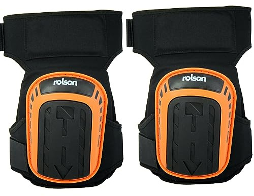 Rolson Heavy Duty Knee Pads – with gel padding for comfort and protection 82709