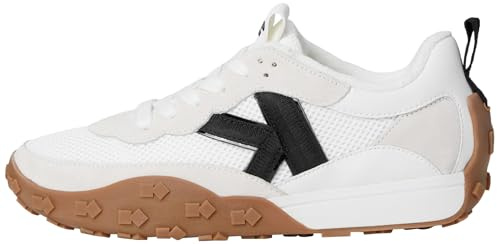 Kate Spade New York Women's K som i Kate Lace Up Sneaker, White, 4 UK