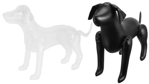 Hund Schaufensterpuppe 2st Haustierbekleidungsmodell Stehender Aufblasbarer Hund Haustier Schaufensterpuppe Stehende Aufblasbare Hunde Für Hundekleidung Stehendes Hundemodell PVC