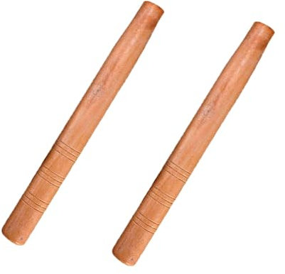 2PCS Sledge Hammer Wooden Handle, 28cm-30cm Wood Handle Replacement for Agricultural Harvesting, Gardening