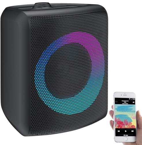 auvisio Lautsprecher für Karaoke: Mobile Outdoor-PA-Partyanlage & -Bluetooth-Boombox, Versandrückläufer (außen-Lautsprecher, Party Bluetooth, DJ)