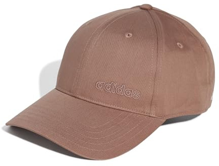 adidas Unisex - Adulto Baseball Cap Linear Outline, Warm Clay/White, XS-S