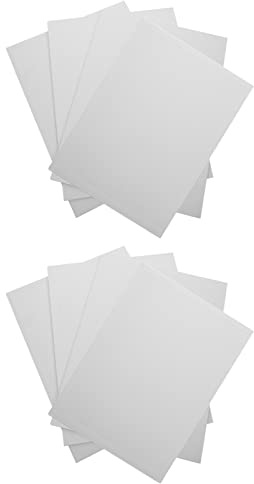 NUOBESTY 8pièces Lot De Planches à Peindre Pour Huile Sur Toile Portable Pour Débutant Bloc-notes Panneaux Art