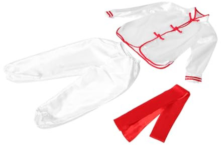 GAROZATION 1satz Junge Mädchen Kung Fu Kostüm Traditionelle Kleidung Langarm Martial Arts Uniform Für Junge Mädchen Geeignet Für Übung Und Aufführung