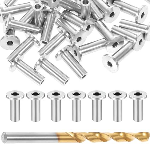 Gadpiparty Fundas Protectoras Para Cables Terraza Funda Acero Inoxidable Para Barandilla Herrajes Para Cables De Madera