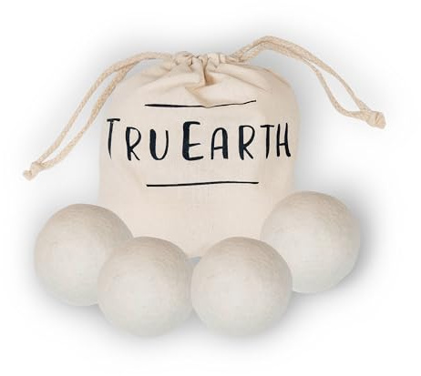 Tru Earth Wool Dryer Balls, Set of 4 XL