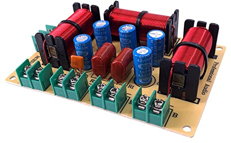 Jpdisdd Audio Crossover Un 4 120W Crossover + Midrange + Frequenzteiler Hohe KTV Crossover Professionelle