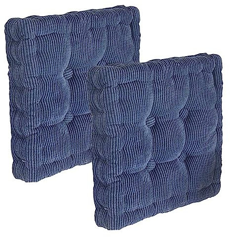 Sitzbankauflagen Sitzkissen Gartenstuhl 50x50/45x45/40x40 Stuhlkissen Rund 4/2/1er set Bankkissen Indoor und Outdoor Dicke Bequemes Sitzauflagen für Zuhause, Büro, Garten ( Color : #11 , Size : 50x50c