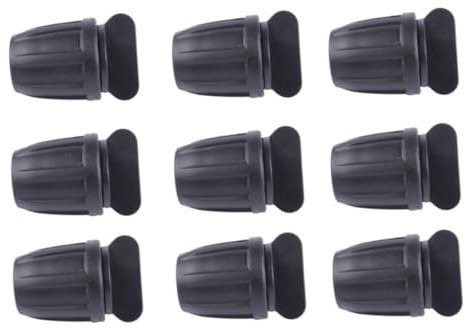 BESPORTBLE Bouchon Intérieur 8/11 en Pom, Lot de 20 Pièces, Noir | Verrouillage Sécurisé, Étanchéité Renforcée, Installation et Retrait Faciles pour Tube D’eau