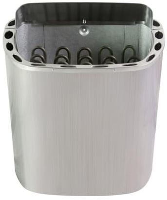 Well Solutions Edelstahl Saunaofen Next 8 kW - für finnische Sauna von 7-13 m³ - ohne Steine