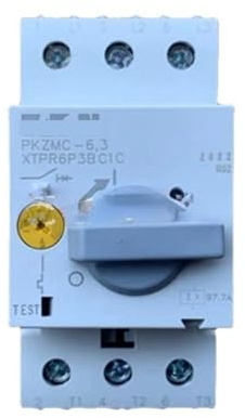 UOUOBEAR Disjoncteur de Protection Moteur PKZMC-6.3 4-6.3A, XTPR6P3BC1C