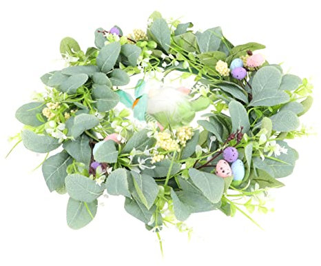 Alipis Große Kranz Ostern GNOME Dekoration Spielzeug Cosplay Zubehör Home Decor