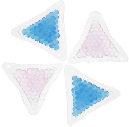 DEARMAMY 4pezzi Borsa Per Ghiaccio Riutilizzabile Borsa Caldo-freddo Impacchi Di Ghiaccio Per Lesioni e Comodi Da Trasportare