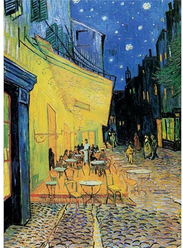 Café Terrace (Van Gogh) Papier de riz, 29,2 x 40,6 cm (A3+) – Papier de découpage pour meubles, supports mixtes, cartes et travaux manuels, découpage CRAFT KREATIVELY