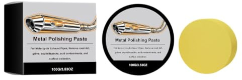 Chrom-Polierpaste 100 g sanfter Reiniger inklusive einem