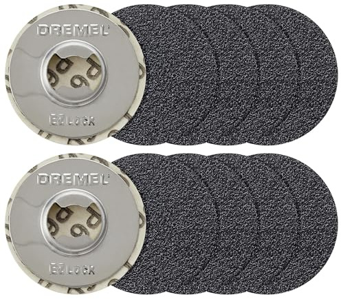 Dremel SD60-PGK EZ Lock Schleifscheiben für Haustiere, Nagelpflege