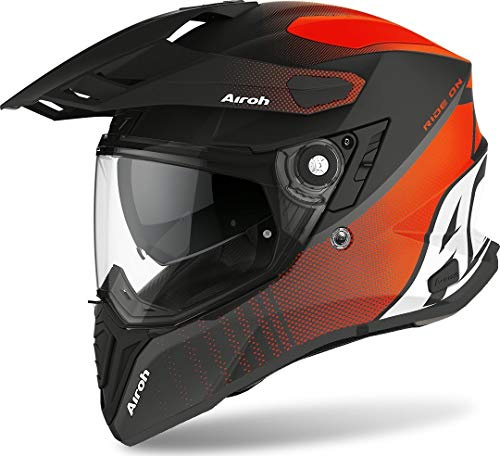 Airoh HELMET COMMANDER PROGRESS ORANGE MATT L