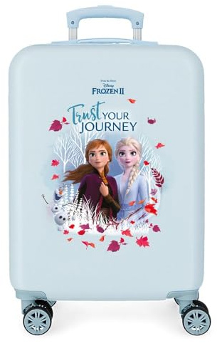 Disney Frozen La Reine des Neiges Dream of Magic Valise Enfant Multicolore 50x38x20 cms Rigide ABS Serrure à Combinaison 34L 2,1Kgs 4 Roues Bagage à Main