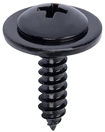 OAUTOO 40PCS Phillips Truss Head Tapping Screw M4.8-1.61x19mm Replacement for: Honda 90114-SE0-000 90114-SZ3-000