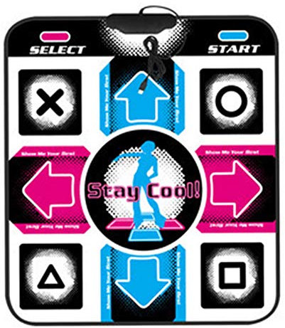 AZURAOKEY Dancing Step Dancer Decke Anti-Rutsch-Fußabdruck Tanzmatten for PC/TV-Geräte