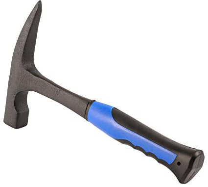 KEILEOHO 32oz Rock Pick Hammer, 34cm Geologist Masonry Brick Hammer for Mining