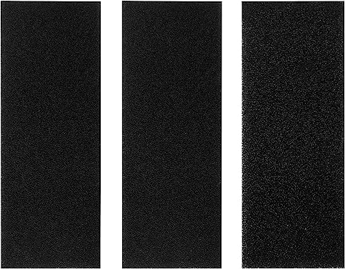 Ticeed 3 Stück Aquarium Filtermatte Schwammfilter Set Luftfiltermatte Aquarium Filterschaum Zuschneiden Aquarium Schaum Aquarium Filter Pads für Aquarium Fisch Teich Kanister Filtern (2 Größen)