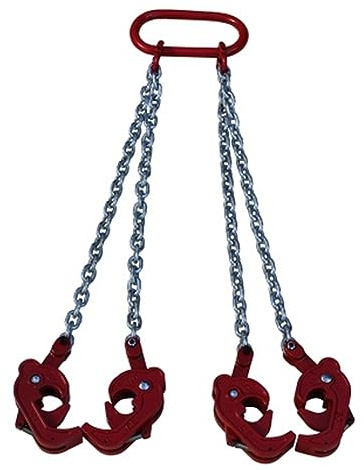 Chain Hoist, Chain Sling,2T-1.2Ton Oil Drum Lifter Clamp for Forklift Pallet Truck Barrel Tank Can Bucket Hook. Tire Repair Tools,Flexible Enough(40020043 1.2T)