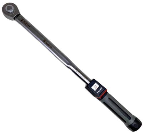Wuerth Zebra Drehmoment Schlüssel 1/2 Zoll 40-200Nm KFZ Werkstatt Gelenkhebel Gelenkschlüssel 0714720200