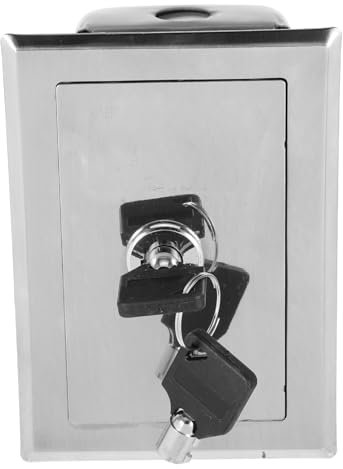 Sewroro Rolling Door Switch Box Manual Switch for Shutter Door Safety Lock Automated Shutter Lock Easy Installation Sleek Modern Design